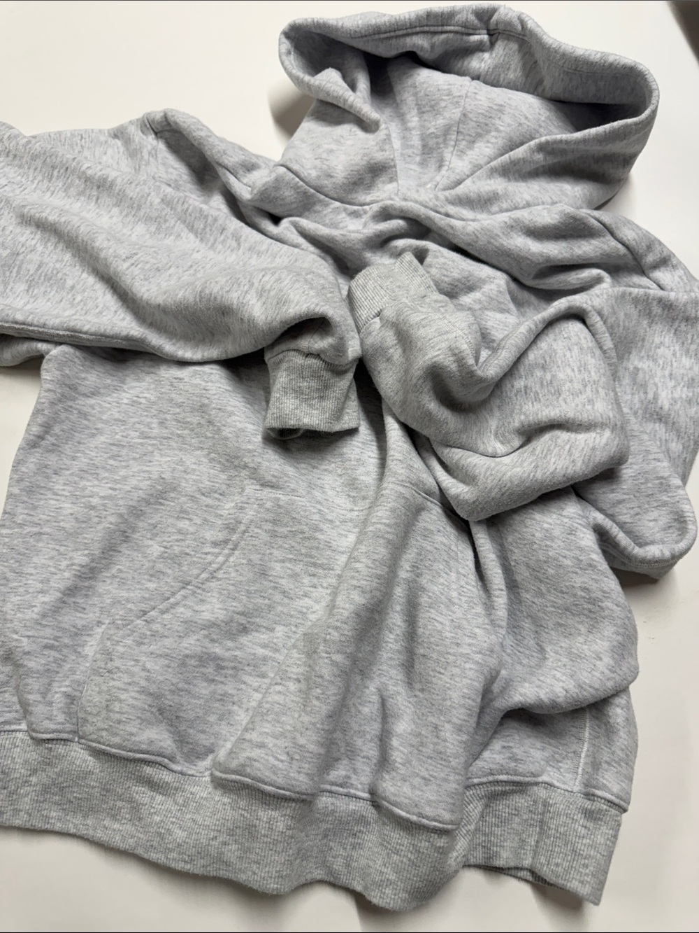 Skims Light Gray Classic Pullover Hoodie